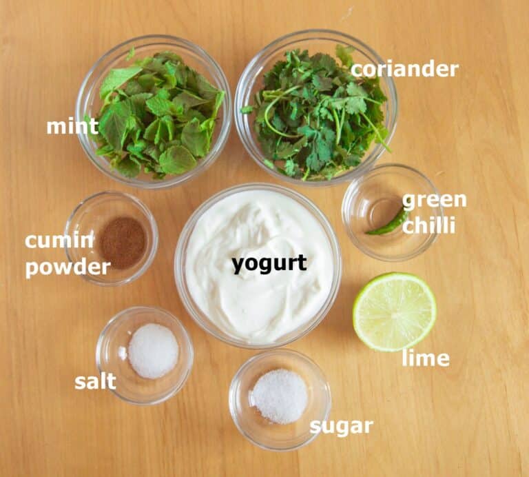 5minute Indian Yogurt Mint Sauce Flavours Treat