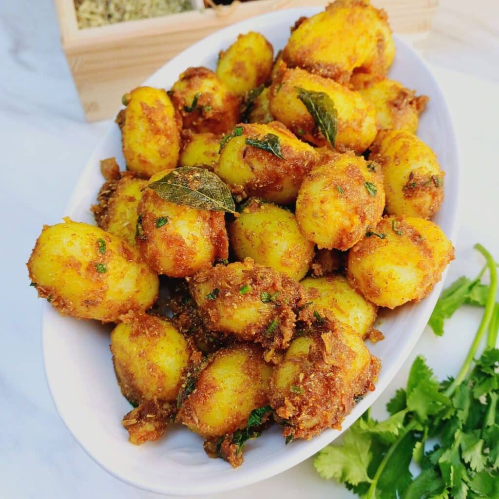 Spicy Baby Potato Fry - Flavours Treat