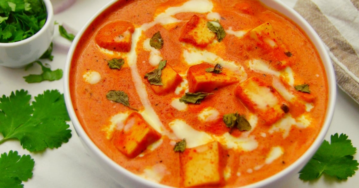 Paneer Makhani Recipe (Paneer Butter Masala) Flavors Treat