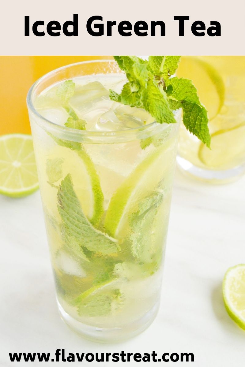 Cold Brew Iced Green Tea Recipe Flavours Treat