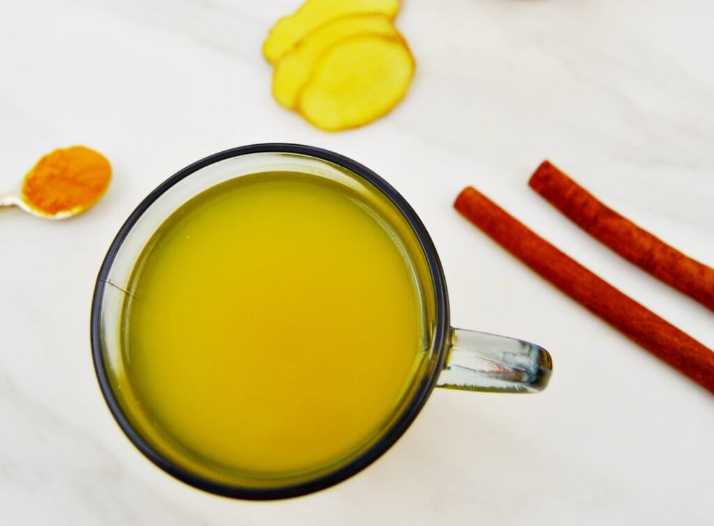 Turmeric Ginger Cinnamon Tea Flavours Treat