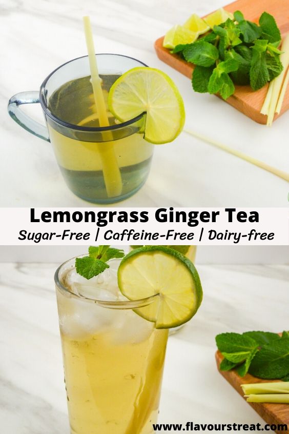 Fresh Lemongrass Ginger Tea Flavours Treat