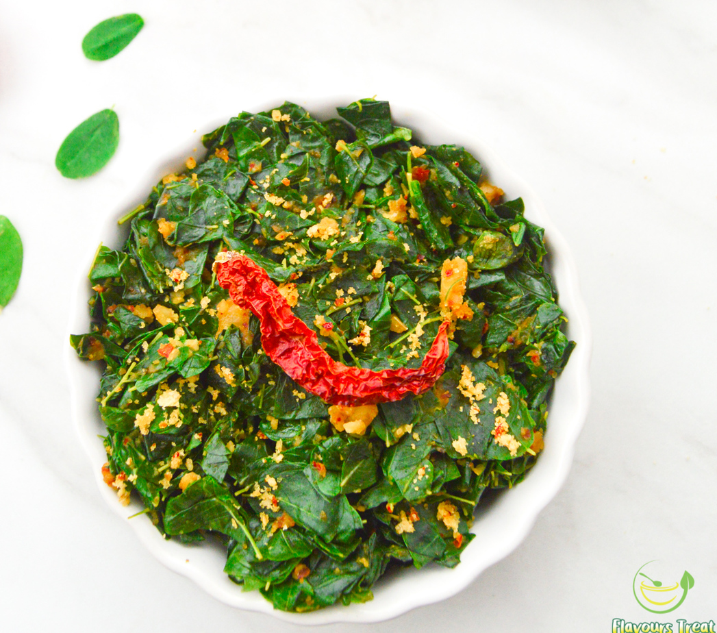 Drumstick Leaves Curry (Healthy, Oil-Free Moringa Leaves Recipe)