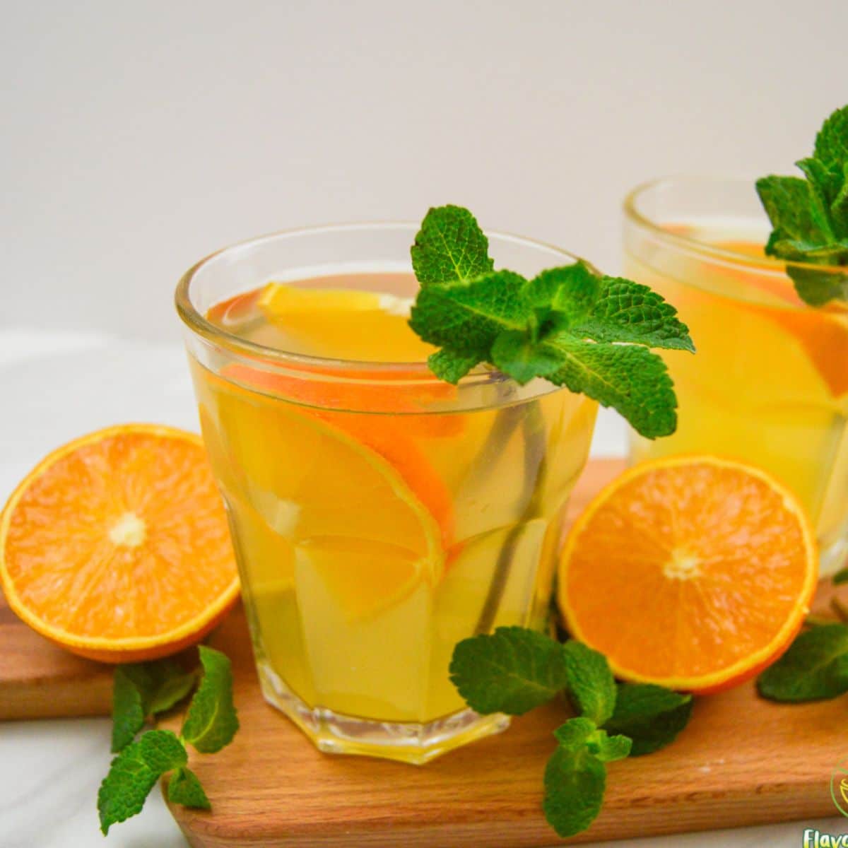 Orange Simple Syrup ( Orange Flavoured Syrup for Drinks & Cakes