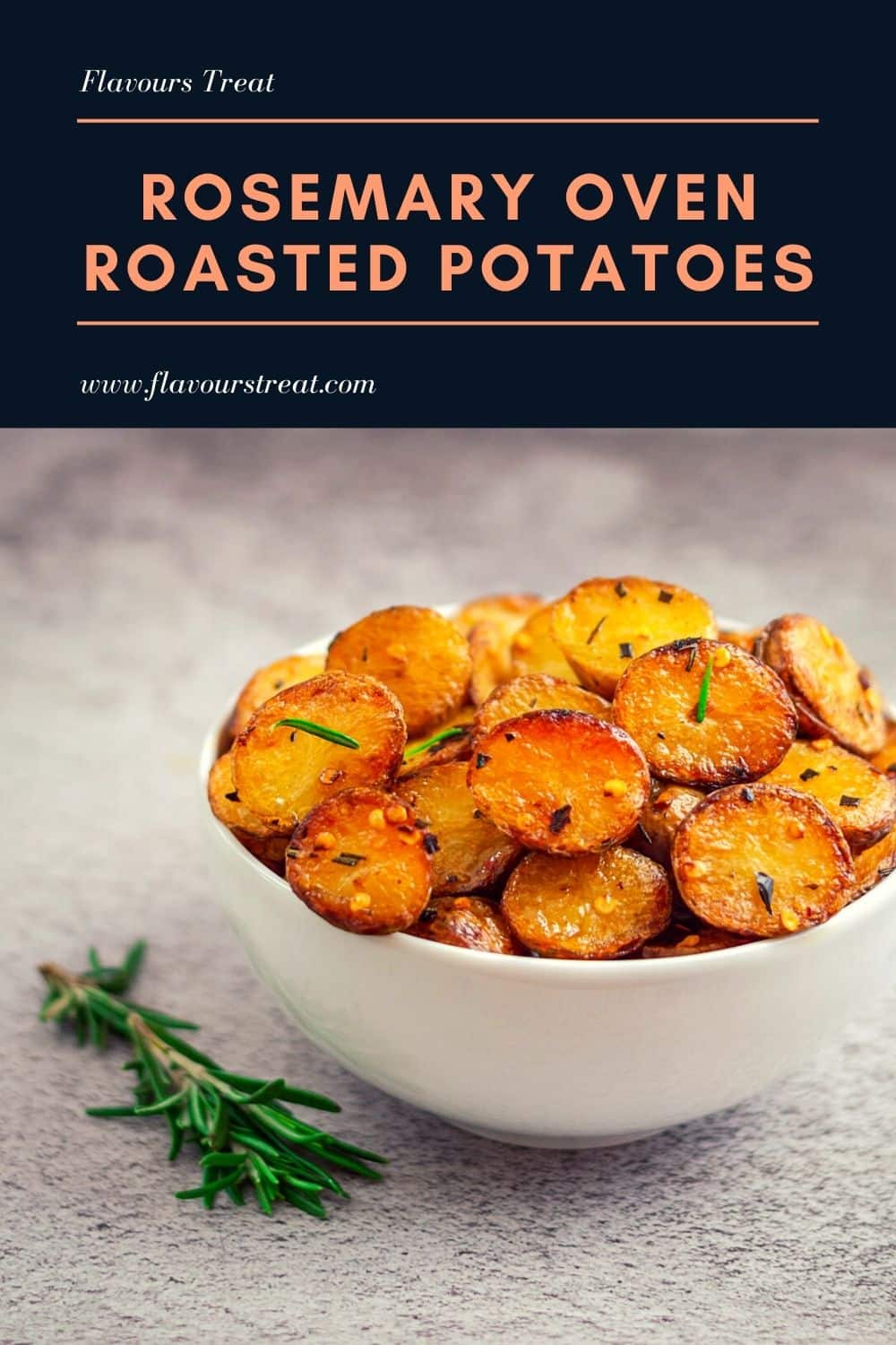 Crispy Roasted Baby Potatoes with Rosemary Flavours Treat