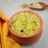 Easy Yellow Saffron Rice Recipe - Flavours Treat