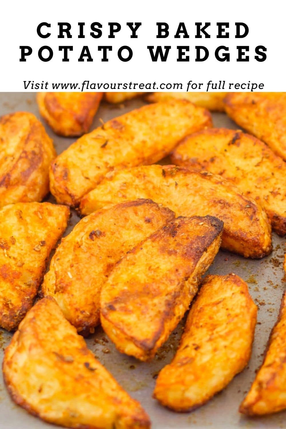 Crispy Baked Potato Wedges Flavours Treat