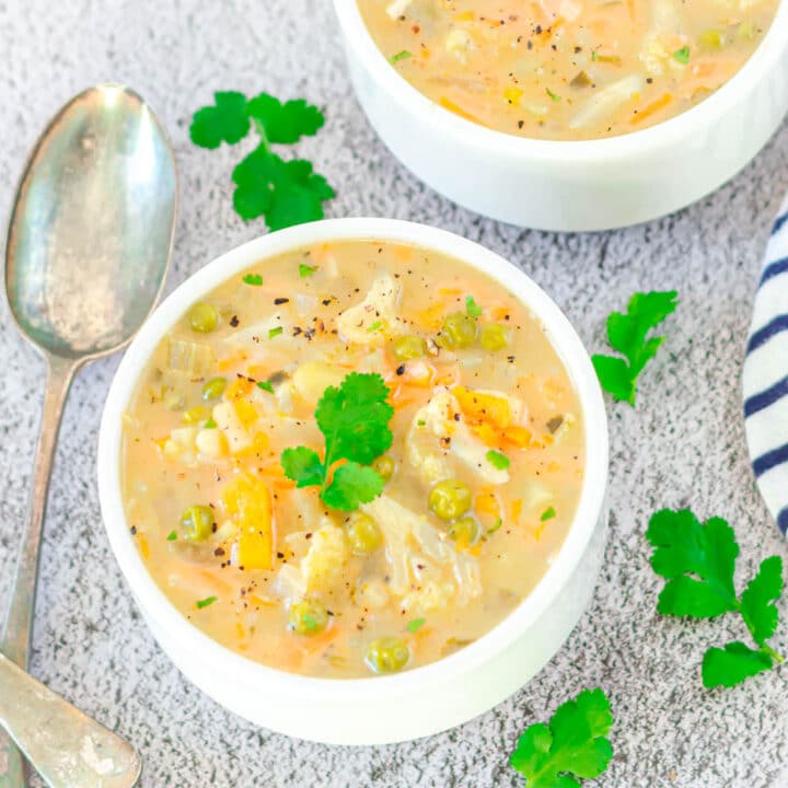Creamy Vegetable Soup - Flavours Treat