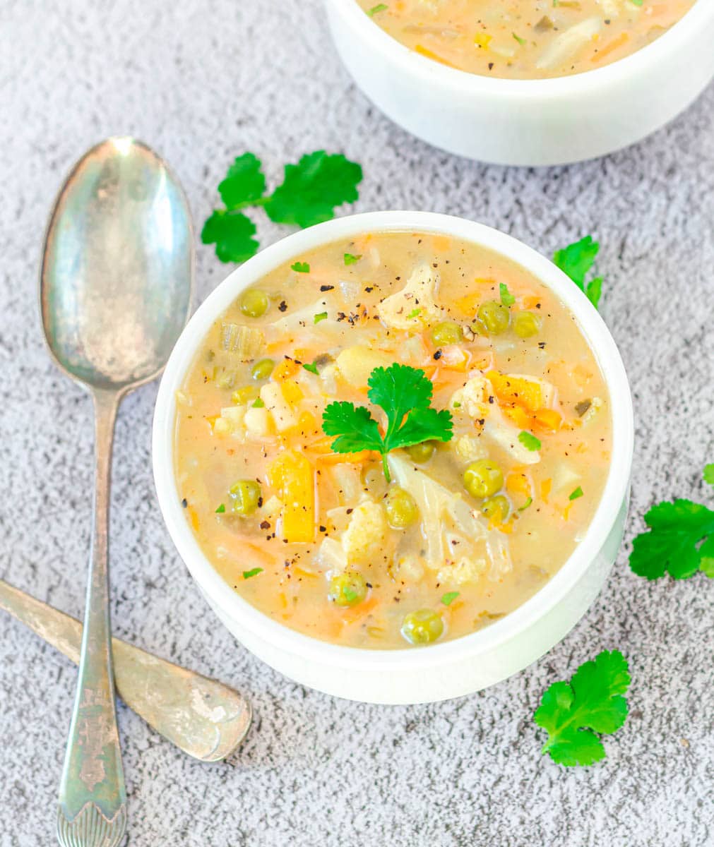 Creamy Vegetable Soup - Flavours Treat