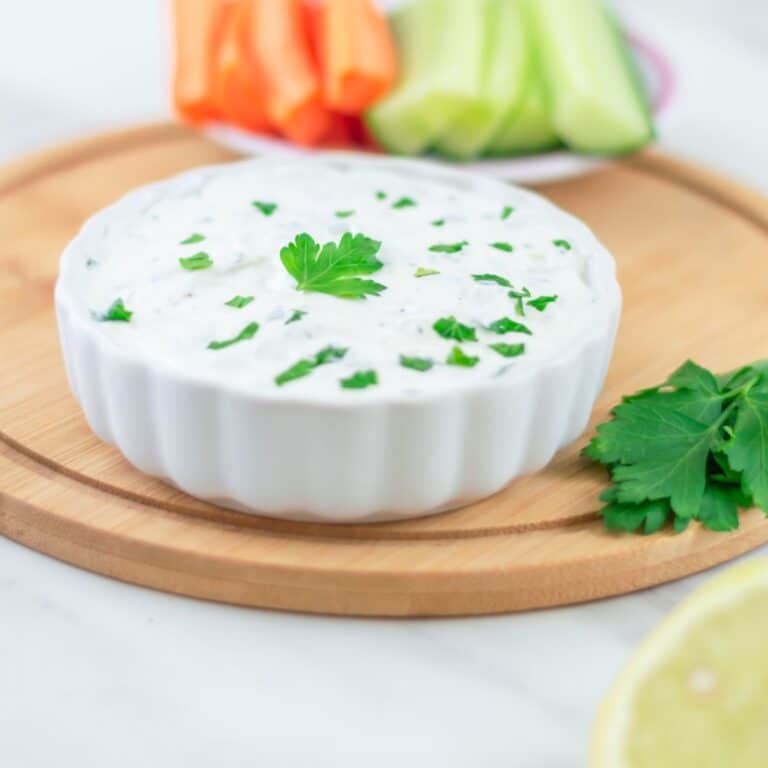 Yogurt Herb Dipping Sauce (Easy 5-Minute Greek Yogurt Dip)