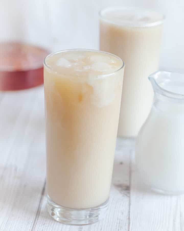 Iced London Fog Tea Latte Flavours Treat