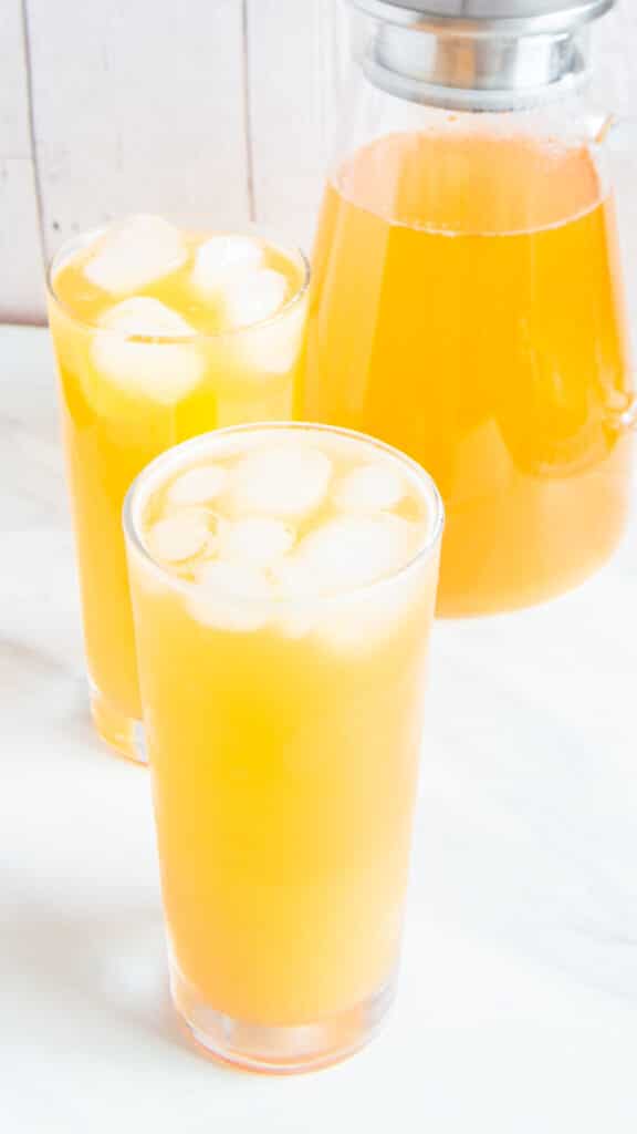 Iced Peach Green Tea Lemonade Recipe Flavours Treat