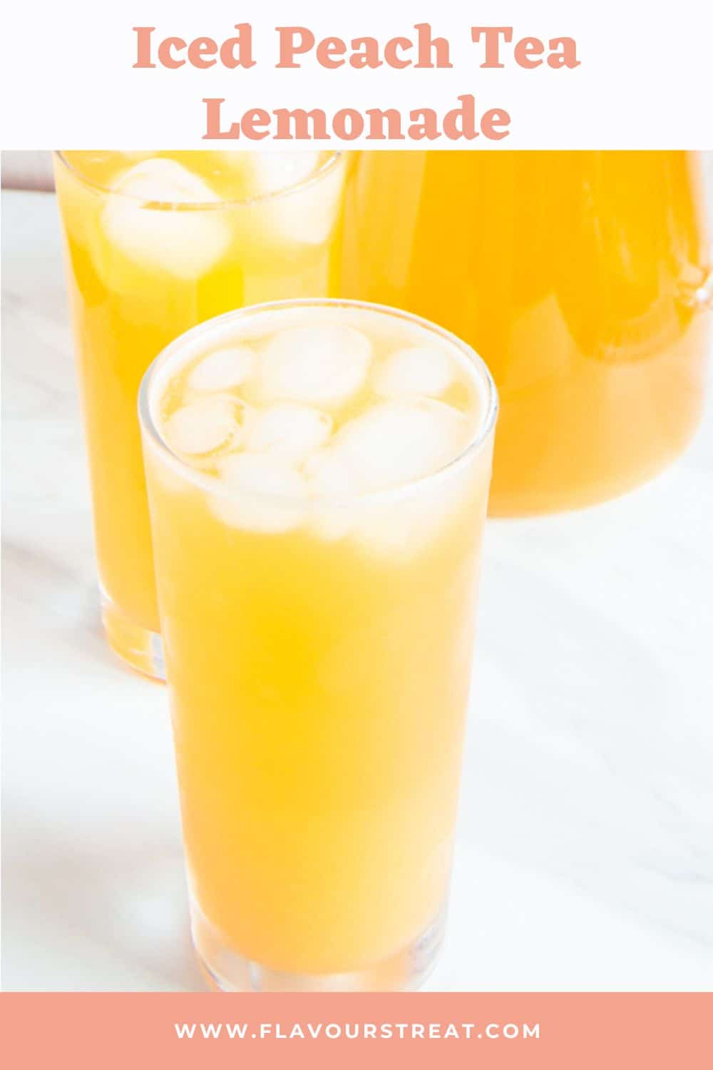 Iced Peach Green Tea Lemonade Recipe Flavours Treat