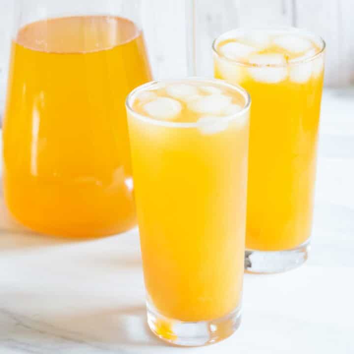 Iced Peach Green Tea Lemonade Recipe Flavours Treat