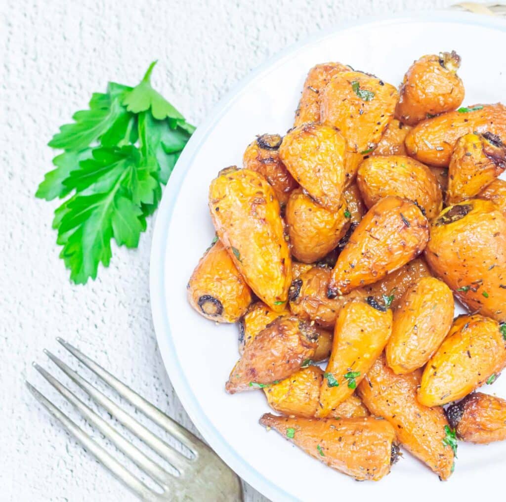 Air Fryer Baby Carrots (Chantenay Carrots Recipe) Flavours Treat