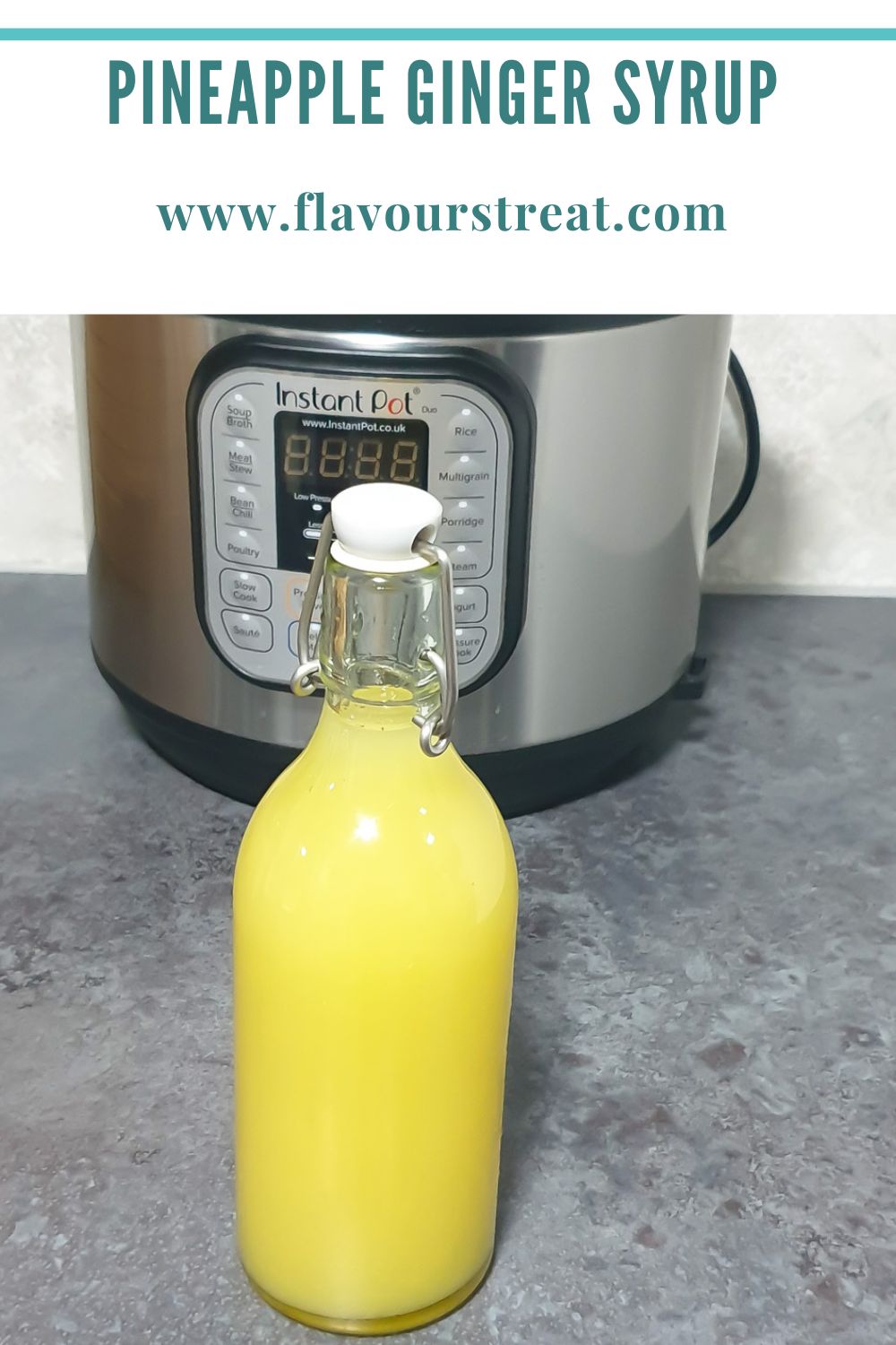 Pineapple Ginger Syrup Recipe Flavours Treat