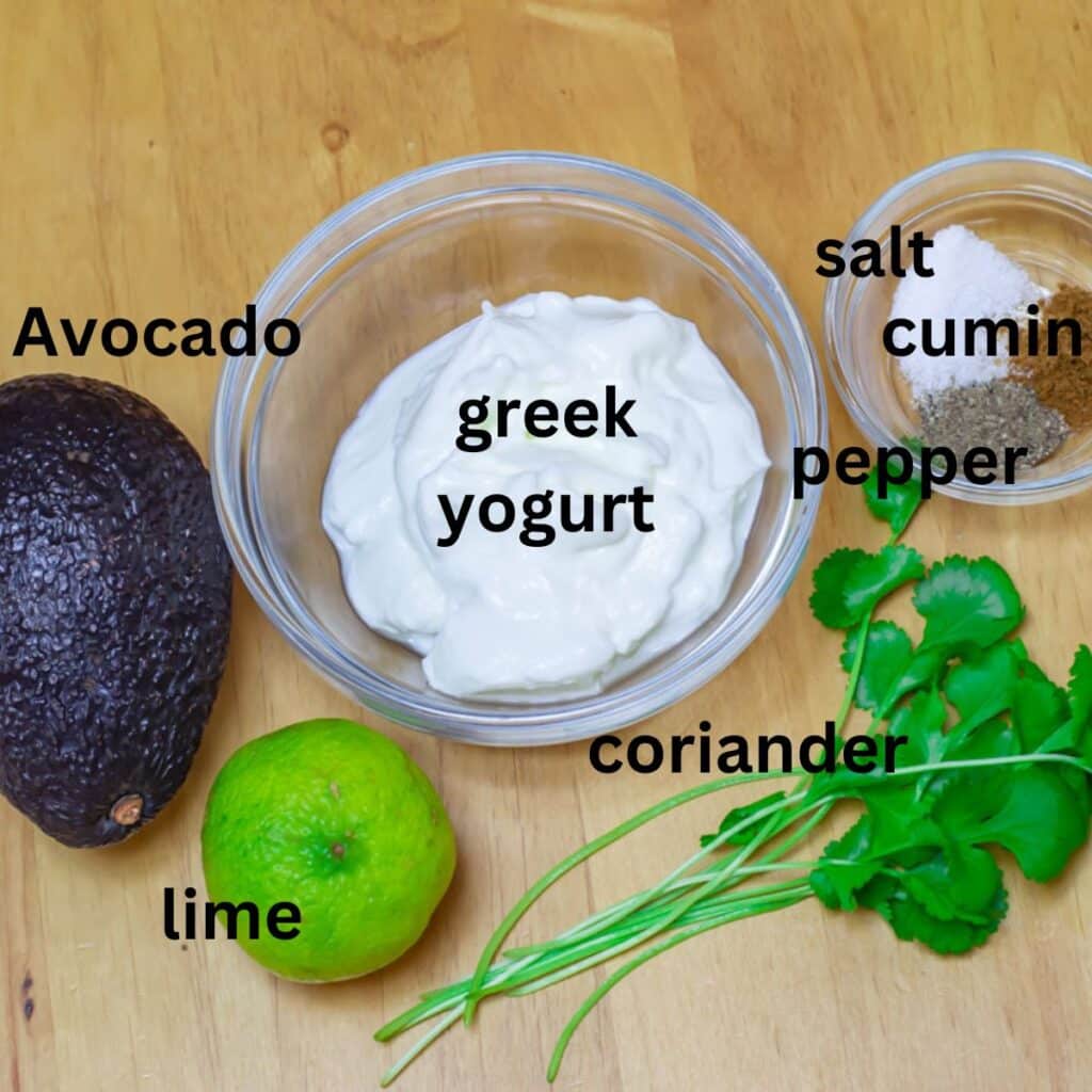 5Minute Avocado Greek Yogurt Dip Flavours Treat