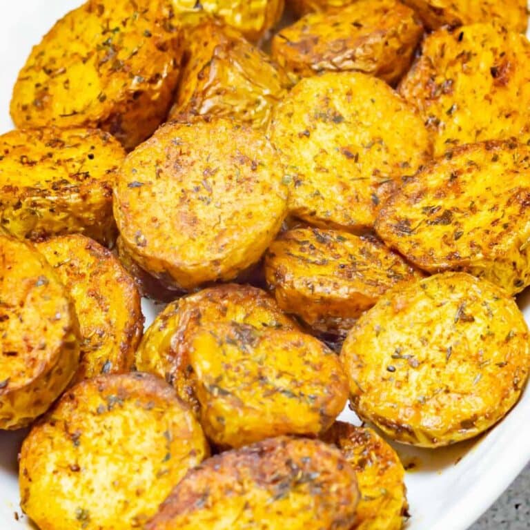 crispy roasted air fryer baby potatoes