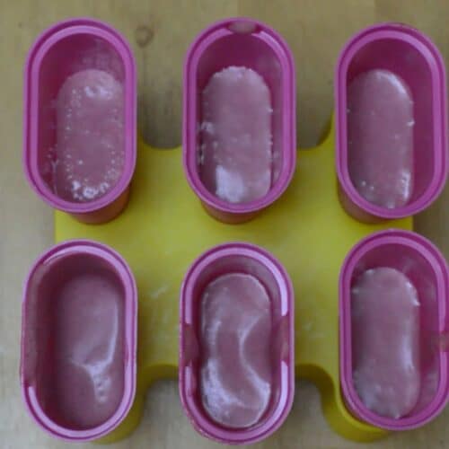 Mango Cherry Popsicles (Dairy Free Popsicles) Flavours Treat