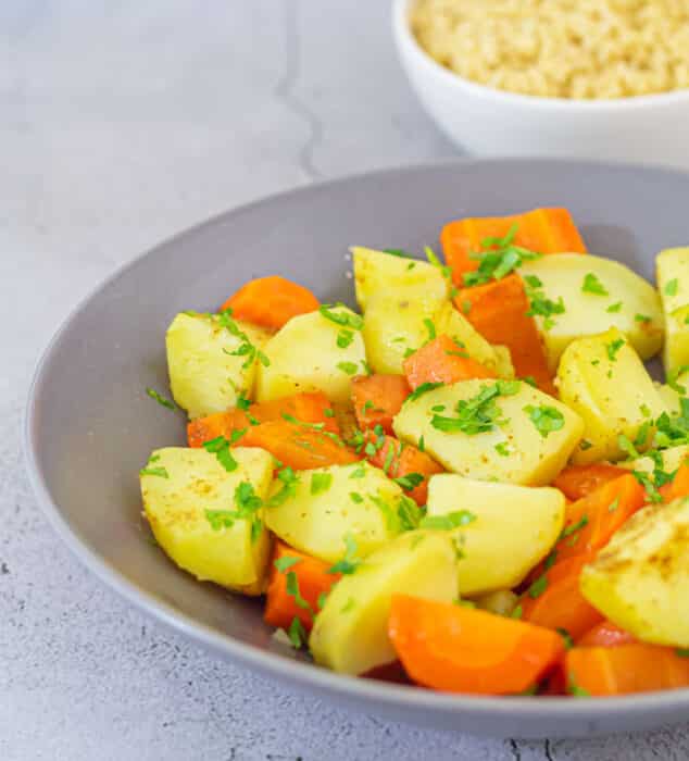 Easy Instant Pot Potatoes and Carrots Flavours Treat