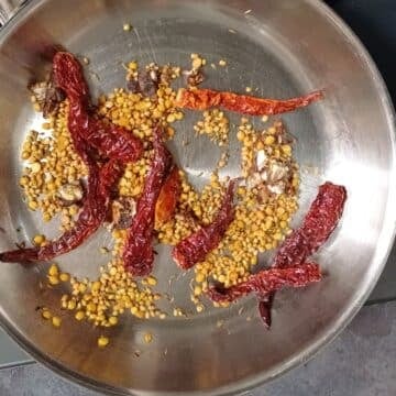 Munagaku Karam Podi (Moringa Leaves Spice Powder) - Flavours Treat
