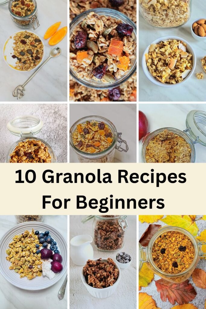 10 Homemade Granola Recipes For Beginners (No Refined Sugar)